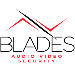 Blades Audio Video Security Logo